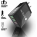 QAISE USB-C Charger вЂ“ Triple 36W USB Wall Charger with PD Charger вЂ“ 3.0 Quick Charging Block вЂ“ 20Watt Type-C USB Charger Station with LED Indicator вЂ“ Multi-Port Power Adapter for Phone, Laptop, Tablet