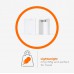 Eggtronic PAWH65 Sirius Compact Portable AC 65 Watt Universal Smart Electronic Device USB Adapter Wall Charger, White