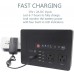 200Watt Portable Power Bank with AC Outlet for Camping 42000mAh Power Supply for CPAP, 2 AC Ports, 4 USB Ports, 2 DC Ports…