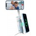 PowerVision S1 3-Axis Gimbal Stabilizer Smartphone Gimbal Portable and Foldable, Built-in Tripod Wireless Powerbank, AI Tracking of Motions and Faces, Vlogging Stabilizer (Car Mount Kit, Green)
