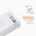 Eggtronic PAWH65 Sirius Compact Portable AC 65 Watt Universal Smart Electronic Device USB Adapter Wall Charger, White