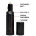 OREI 2000Mah Power Bank with Built-in Car Charger External Battery for Smartphones iPhone, Galaxy and More plus Emergency Low Power Flashlight